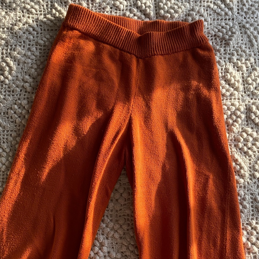 Jaggery London Carla trousers in orange zest